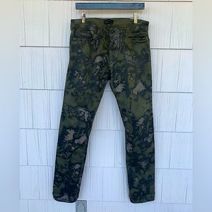 Diesel Mens Black Gold Denim